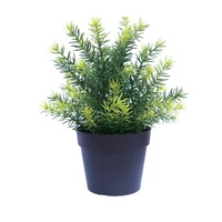 eWholesale Small Potted Artificial Native Grass Plant UV Resistant 20cm