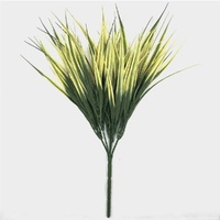 eWholesale Yellow Tipped Grass Stem 35cm UV Resistant Artificial