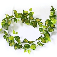 eWholesale Mixed Yellow Red Pothos Garland 190cm