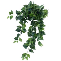 eWholesale Bright Philodendron Garland Bush 100cm