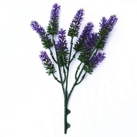 eWholesale Artificial Lavender Stem UV Resistant 26cm