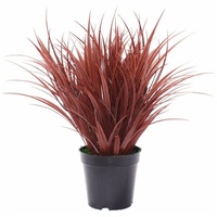 eWholesale Artificial Burgundy Ornamental Grass Potted UV Resistant 38cm