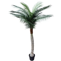 eWholesale Tropical Phoenix Artificial Potted Palm Tree 190cm UV Resistant