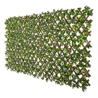 eWholesale Premium Jasmine Artificial Hedge Trellis Screen 2m x 1m UV Resistant