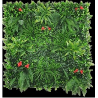 eWholesale Elegant Red Rose Vertical Garden Green Wall UV Sample