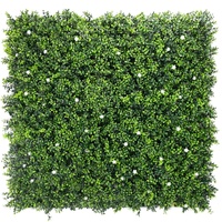 eWholesale Artificial Buxus Hedge Panel Flowering UV Resistant