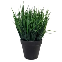eWholesale Potted Artificial Mondo Grass Green UV Resistant 30cm