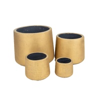 eWholesale Elegant Gold Planters Set of 4