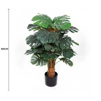 eWholesale Premium Artificial Monstera Deliciosa Tree 100cm