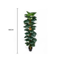 eWholesale Artificial Monstera Adansonii Money Plant 180cm