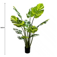 eWholesale Premium Artificial Monstera Albo Potted 150cm