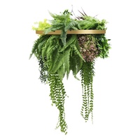 eWholesale Gold Hanging Disc 60cm Tropical Foliage UV Resistant