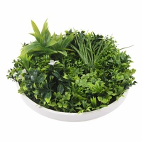 eWholesale Slimline Flowering White Wall Disc 100cm White Frame
