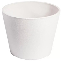 eWholesale Rendered White Planter Pot 25cm