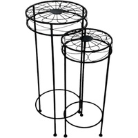 eWholesale Tracey Plant Stand Set 2 30x70cm
