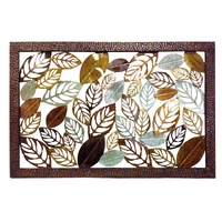 eWholesale X-Large Leaves Metal Wall Art 152x102cm