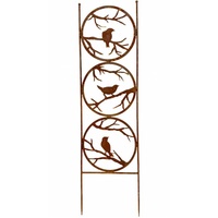 eWholesale Garden Birds Stake Metal Wall Art 97cm
