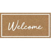 eWholesale Welcome Cursive Doormat 90x45cm