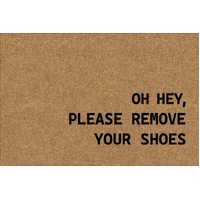 eWholesale Please Remove Shoes Doormat 60x40cm