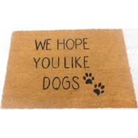 eWholesale We Hope You Like Dogs Doormat 60x40cm