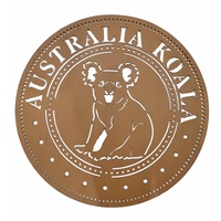 eWholesale Koala Metal Wall Art Set 2 Aus Penny 98x98cm