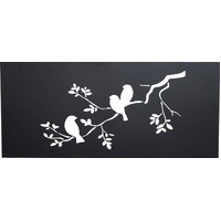 eWholesale Bird on Branch Metal Wall Art Set 2 90x40cm
