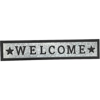 eWholesale Welcome Metal Wall Art 59x12cm