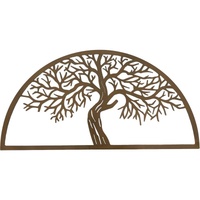 eWholesale Semi Circle Tree Metal Wall Art 80x40cm