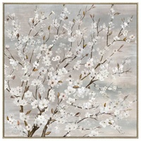 eWholesale Wood Framed Blossom Canvas Wall Art 80cm