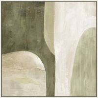 eWholesale Green Abstract Framed Artwork 80cm