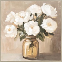 eWholesale Floral Framed Artwork 80cm Wall Art Print
