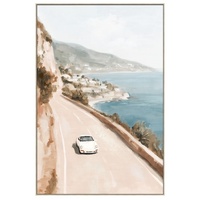 eWholesale French Riviera Framed Artwork 120cm