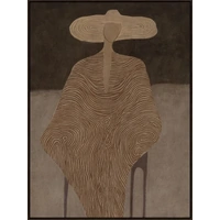Seated Introspection Artwork