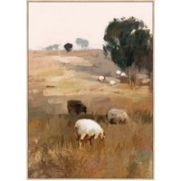 Grazing Sheep Artwork