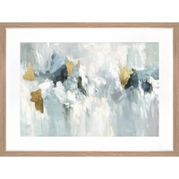 eWholesale Marsden Abstract Framed Wall Art Glass 80x60cm
