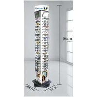 Mdf Display Rack For Glasses 39x186cm (hold 84) 1/1