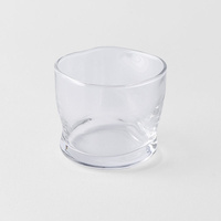 eWholesale Glass Sake Cup 80ml Fluid Design