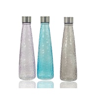 eWholesale Bulk 12 Coloured Glass Water Bottles 750ml