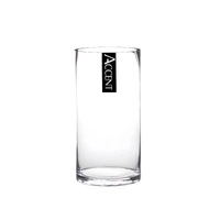 bulk 12 Glass Cylinder Vase 15cm