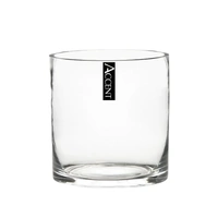 bulk 12 Glass Cylinder Vase 10cm
