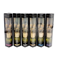 eWholesale Bulk 48x Fragrant Oil Diffuser 50ml 8 Rattan Sticks