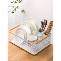 Bulk 4 Kitchen Dish Rack 35x28x14.5cmh