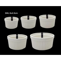 bulk 48 Bone China Ramekin 8cm