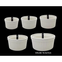 bulk 24 Xxlarge New Bone China Ramekin 14cm