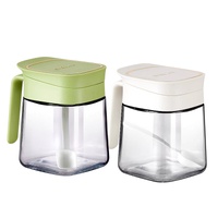 eWholesale Set 2 Glass Spice Jars w Spoon 260ml
