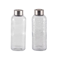 eWholesale Bulk 24 Glass Storage Bottles Metal Screw Lids 750ml