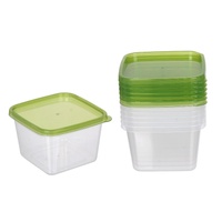 eWholesale 72x 1L Square Reusable Microwave Safe Food Containers