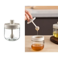 Bulk 12 Glass Honey Dispenser 300ml