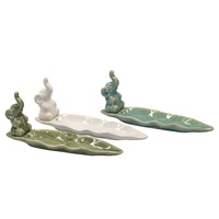 eWholesale Ceramic Elephant Incense Holder 20cm Bulk 24