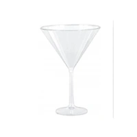 bulk 24 739Mls Jumbo Disposable Martini Glass 25cm